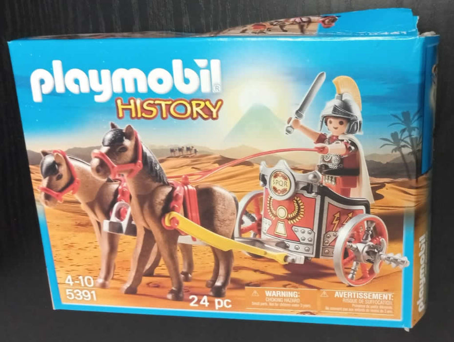 Playmobil 5391 Roman Chariot Playset