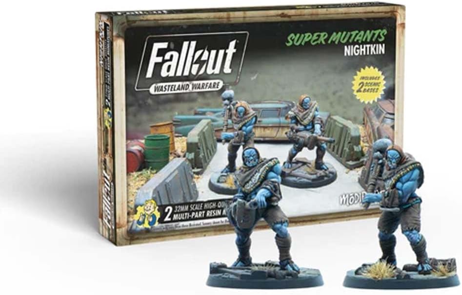 Fallout Wasteland Warfare  Super Mutants Nightkin