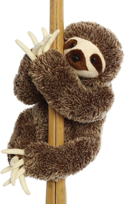 Aurora Destination Nation Sloth 18" Soft Toy Brown and Cream