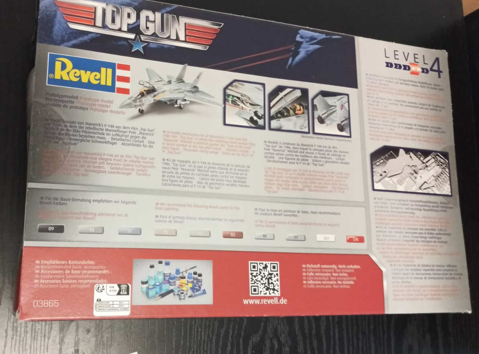 Revell 03865 Maverick's F-14A Tomcat "Top Gun" Model Kit