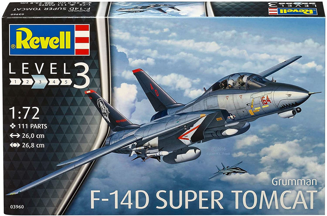 Experience the Power of the F-14D Super Tomcat Model Kit | Revell 1:44